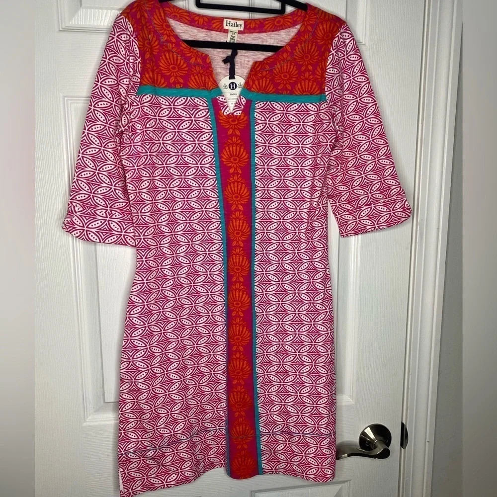 HATLEY NWT Bright Summer Mini Dress Size‎ Small *Flawed* please read description